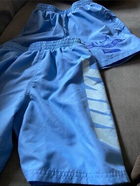 Nike Boys Light Blue Athletic Shorts